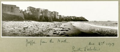 Jaffa from the North, 2nd December 1917 by Capt. Arthur Rhodes